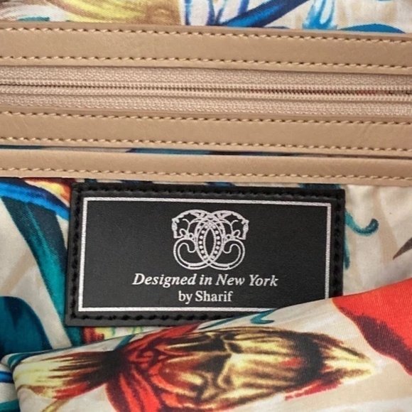 New Sharif Large Leather Shoulder Bag NWOT - Picture 11 of 15